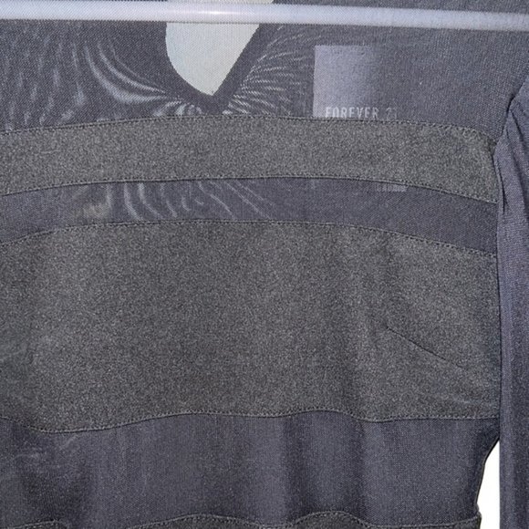 Forever 21 mesh cutout bodysuit - Picture 2 of 4